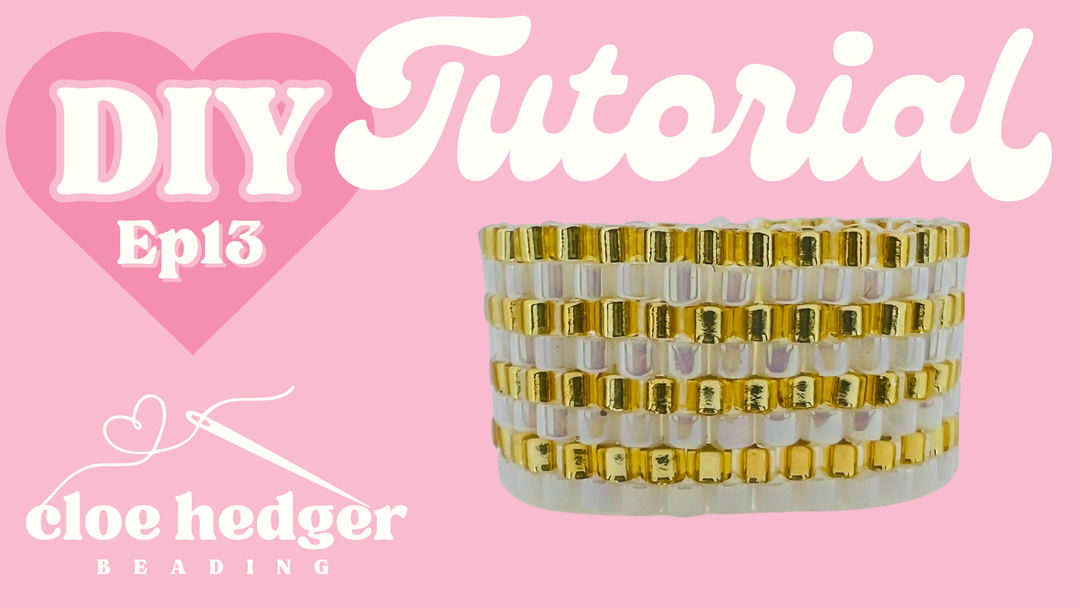 How To Make A Bead Ring. Beading Tutorial Episode 13