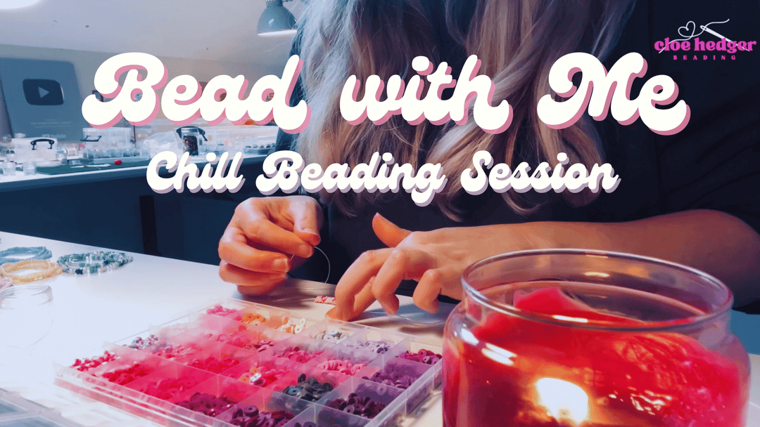 Bead with Me: Quiet ASMR Bracelet Making | Halloween-Inspired Designs & Relaxation