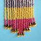 Disco Line Fringe Earrings
