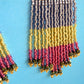 Disco Line Fringe Earrings