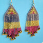Disco Line Fringe Earrings
