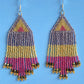 Disco Line Fringe Earrings