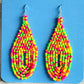 Swooping Hoops Woven Earrings