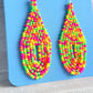 Swooping Hoops Woven Earrings