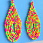 Swooping Hoops Woven Earrings