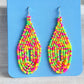 Swooping Hoops Woven Earrings