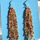 Harvest Beaded Fringe Earrings