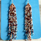 Musk Beaded Fringe Earrings