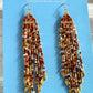 October Beaded Fringe Earrings
