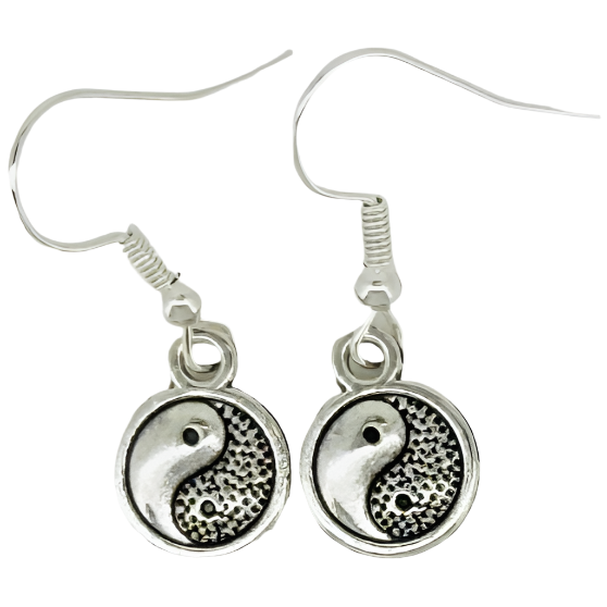 Yin Yang Earrings – Balance & Harmony Charm Earrings