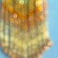 Gradient Sun Beaded Fringe Earrings
