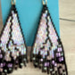 Butterfly Wings Fringe Earrings