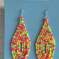 Swooping Hoops Woven Earrings